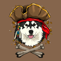 Alaskan Malamute Pirate Dog Halloween Premium Tee | Teevron