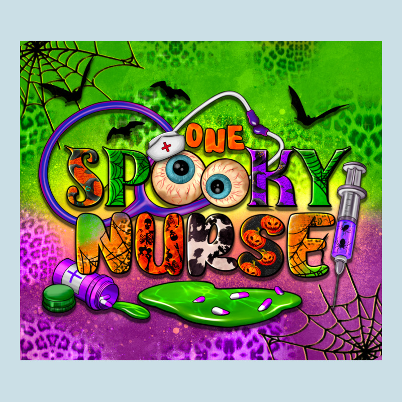 One Spooky Nurse Tumbler Ladies Tee by BundleAndBundleShop | Teevron