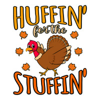 Huffin Stuffin Turkey Thanksgiving Premium Tee | Teevron