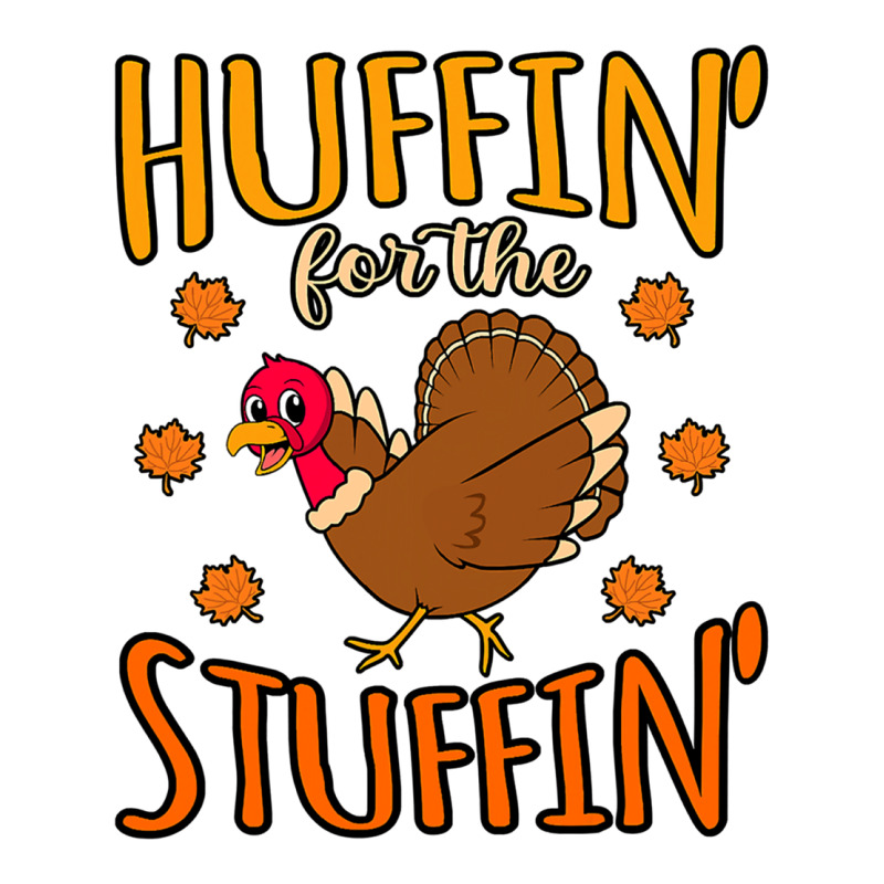 Huffin Stuffin Turkey Thanksgiving Premium Tee by linhVisuals | Teevron