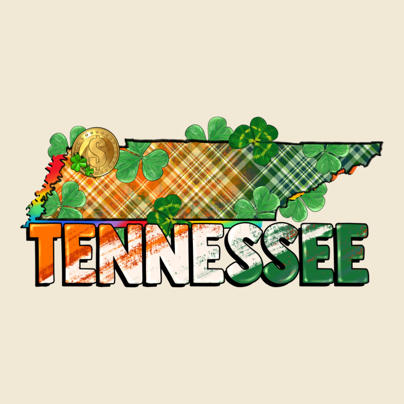 Tennessee Map St Patricks Day Premium Tee by FaDigitalArtStudio | Teevron