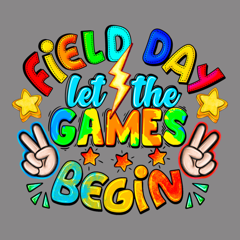 Field Day Let The Games Begin Vintage Tee by CowhideDigitalArt | Teevron