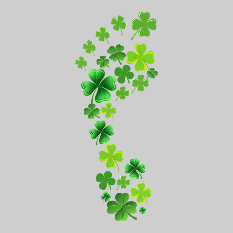 Best St. Patrick's Day Gift Lucky Foot Print T Shirt Premium Tee by linhVisuals | Teevron