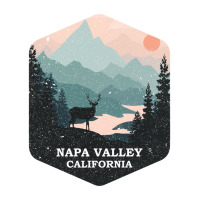 Napa Valley California Ca Vintage Mountains Hiking Premium Tee | Teevron