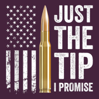 Just The Tip I Promise   Funny Gun Owner Pro Guns Usa Flag T Shirt Premium Tee | Teevron