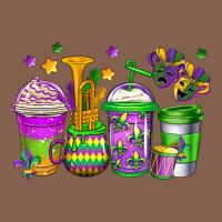 Mardi Gras Coffee Cups Zipper Hoodie | Teevron