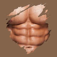 Chest Six Pack Abs Muscles Bodybuilder Premium Tee | Teevron