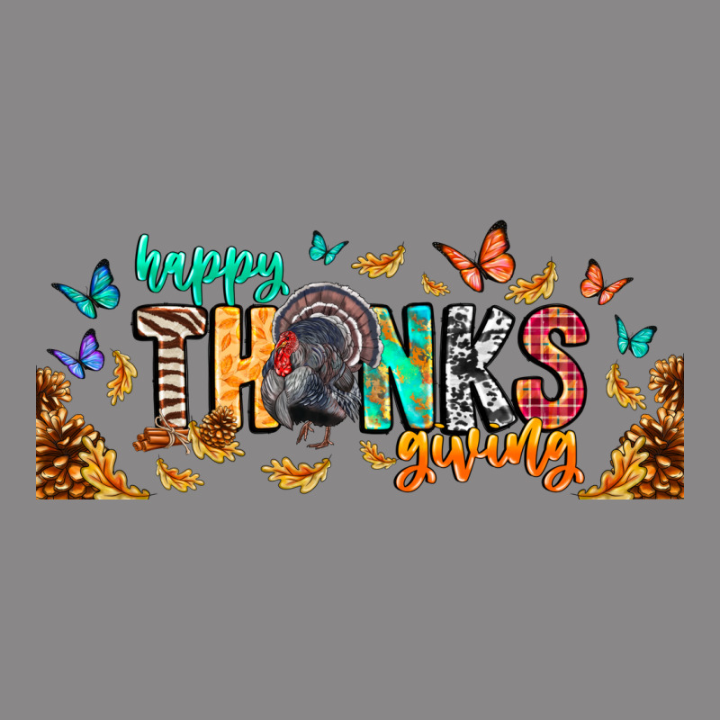 Happy Thanksgiving Vintage Tee by CowhideDigitalArt | Teevron