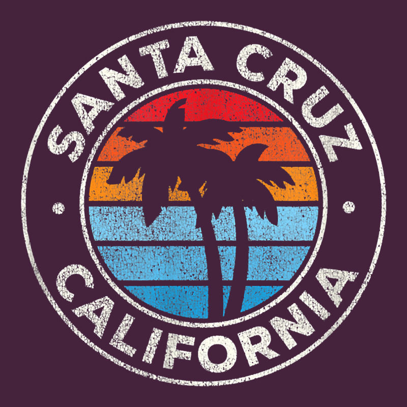 Santa Cruz California Ca Vintage Graphic Retro 70s T Shirt Premium Tee by linhVisuals | Teevron