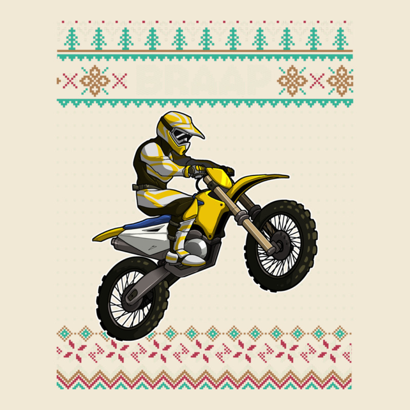 Christmas Motorcycle Motocross Braap Dirt Bike Xmas Premium Tee by linhVisuals | Teevron