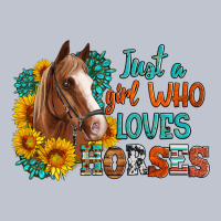 Just A Girl Who Loves Horses Premium Hoodie | Teevron