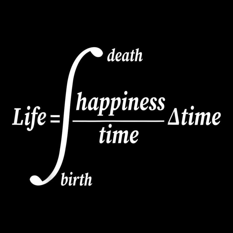 Math Teacher Integral Of Life Happiness Time Geeky Math Premium Tee by linhVisuals | Teevron