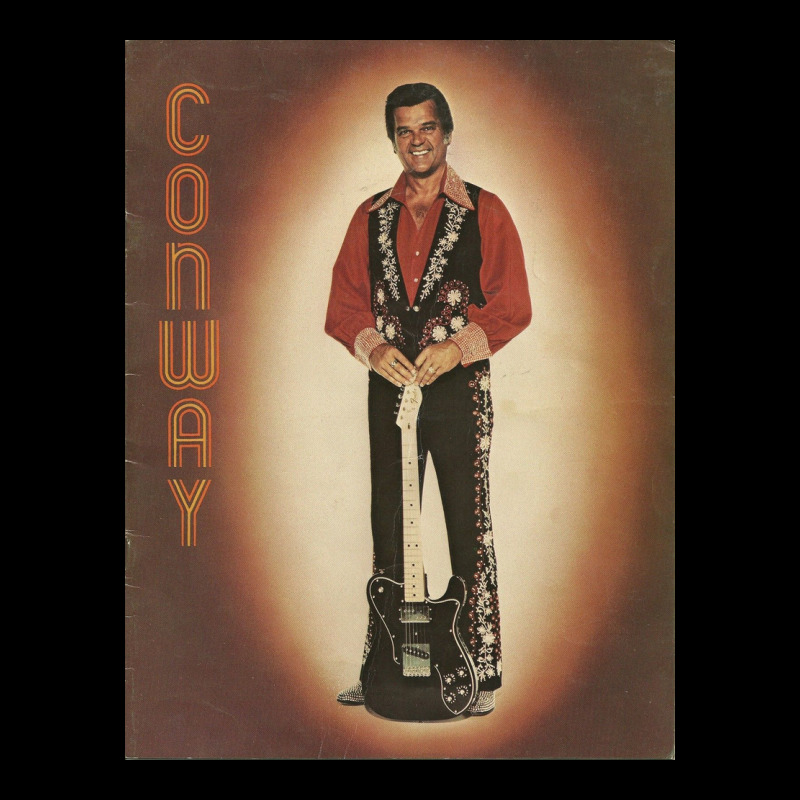 Conway Twitty Concert Tour Progra Premium Tee by linhVisuals | Teevron