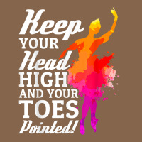 Ballet Dancer Keep Head High Toes Pointed Ballerina Teacher Premium Tee | Teevron