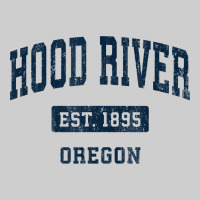 Hood River Oregon Or Vintage Sports Established Navy Design T Shirt Premium Tee | Teevron