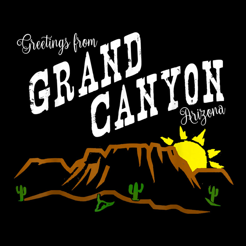 Arizona Grand Canyon Greetings Souvenir Tee Shirt Premium Tee by linhVisuals | Teevron
