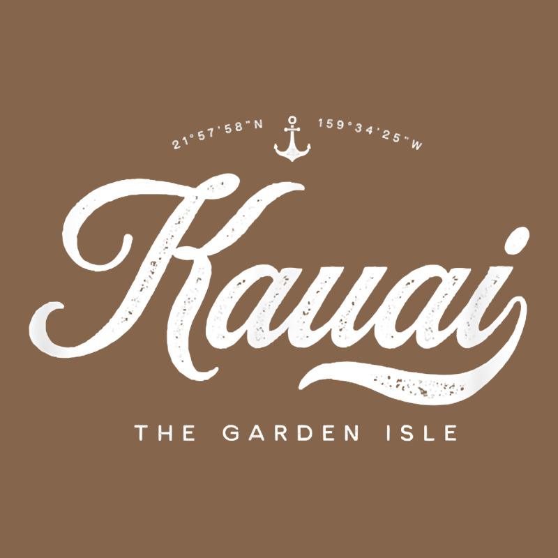 Kauai Hawaii Vintage Retro T Shirt Premium Tee by linhVisuals | Teevron