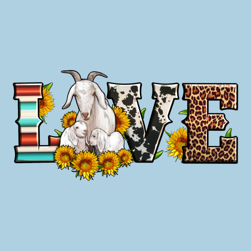 Love Goats Serape Cowhide Leopard Goat Family Premium Hoodie by Artiststas | Teevron