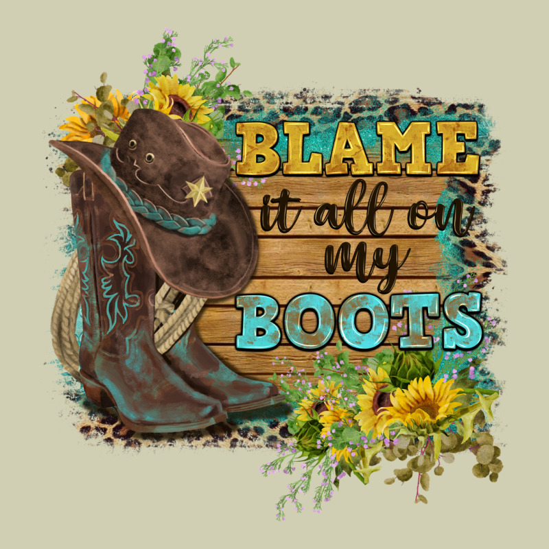 Blame It All On My Boots Heavy Core Tee by FaDigitalArtStudio | Teevron