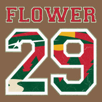 Flower 29 Wild Goalie Fleury Minnesota Pro Ice Hockey Design Premium Tee | Teevron