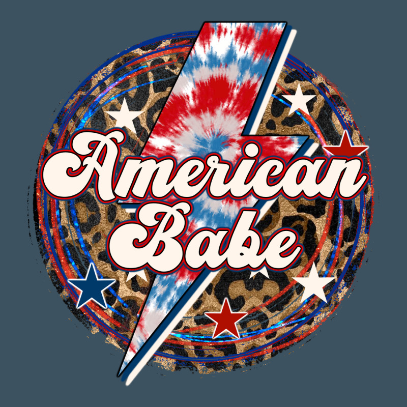 Western American Babe Patriotic Urban Heavy Tee by LillyAllenDesigns | Teevron