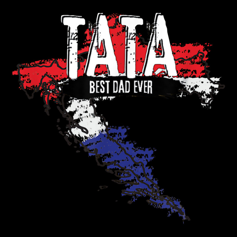 Mens Tata Croatian Father Croatia Bester Papa Father's Day Premium Tee by linhVisuals | Teevron