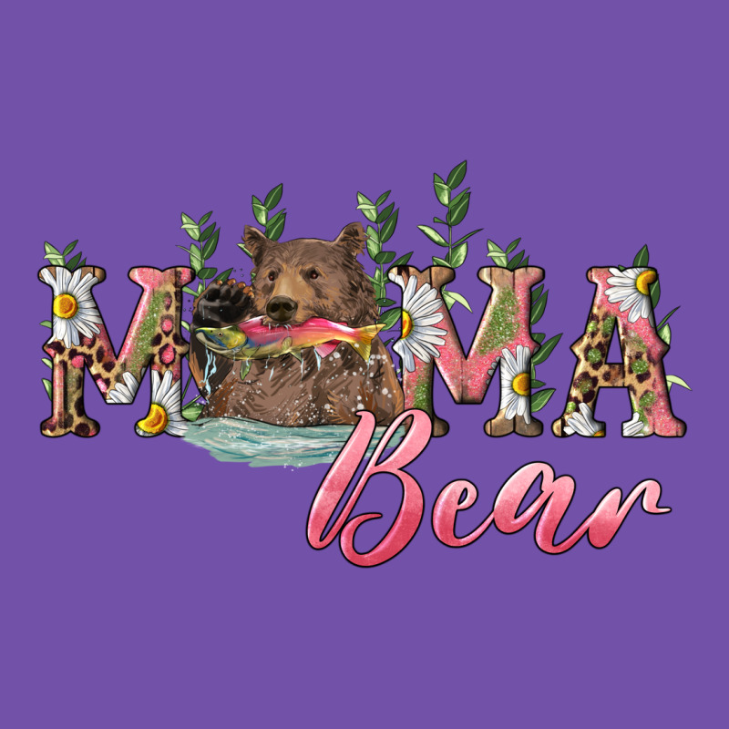 Mama Bear With Daisy Premium Sweatshirt by RanaPortraitStore | Teevron