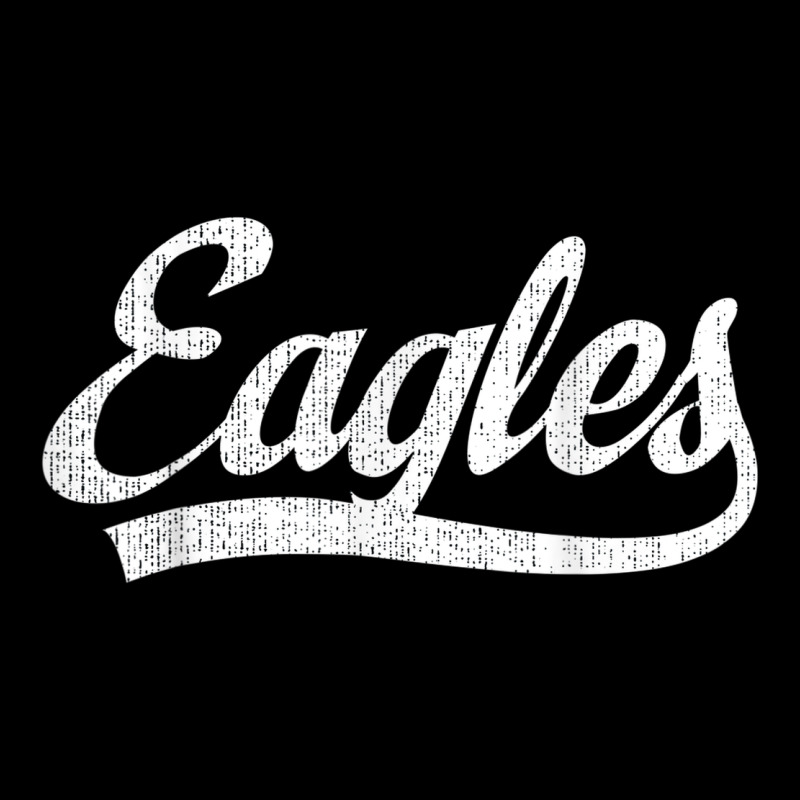 Eagles School Sports Fan Team Spirit Mascot Gift Premium Tee by linhVisuals | Teevron