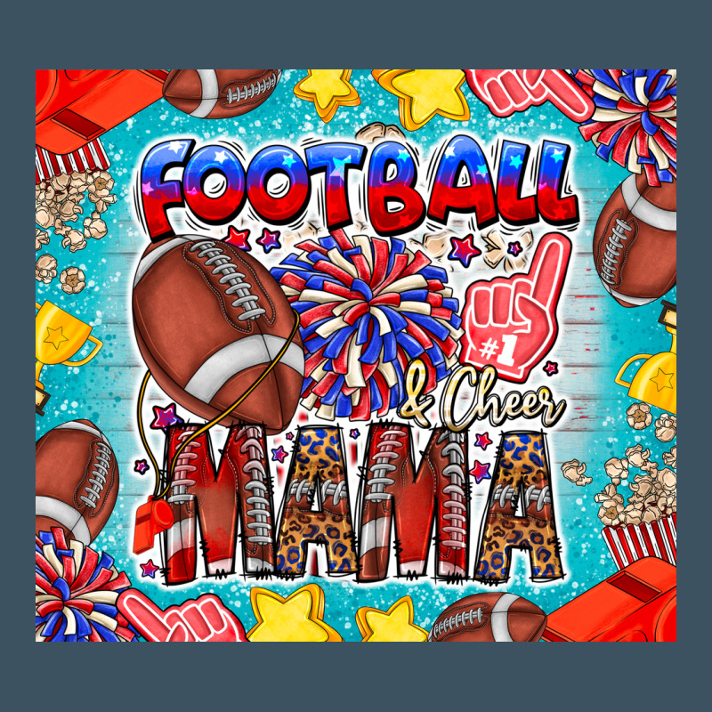 Football Mama Urban Heavy Tee by CowhideDigitalArt | Teevron