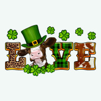 St Patricks Love Heifer Premium Hoodie | Teevron