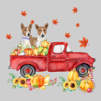 Basenji Pumpkin Truck Fall Leaf Thanksgiving Halloween Premium Tee | Teevron