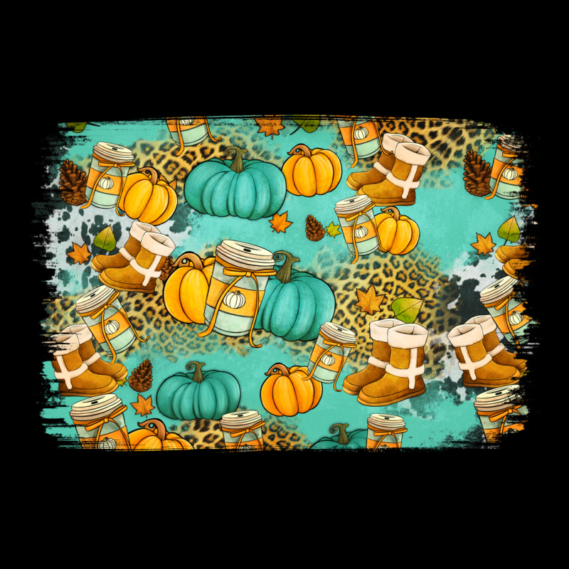 Western Fall Vibes Background Premium Sweatshirt by Jasminsmagicworld | Teevron