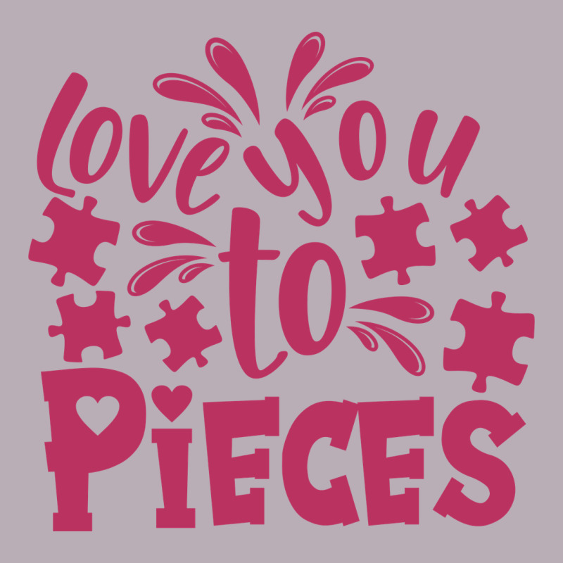 Love You To Pieces Vintage Tee by CowhideDigitalArt | Teevron
