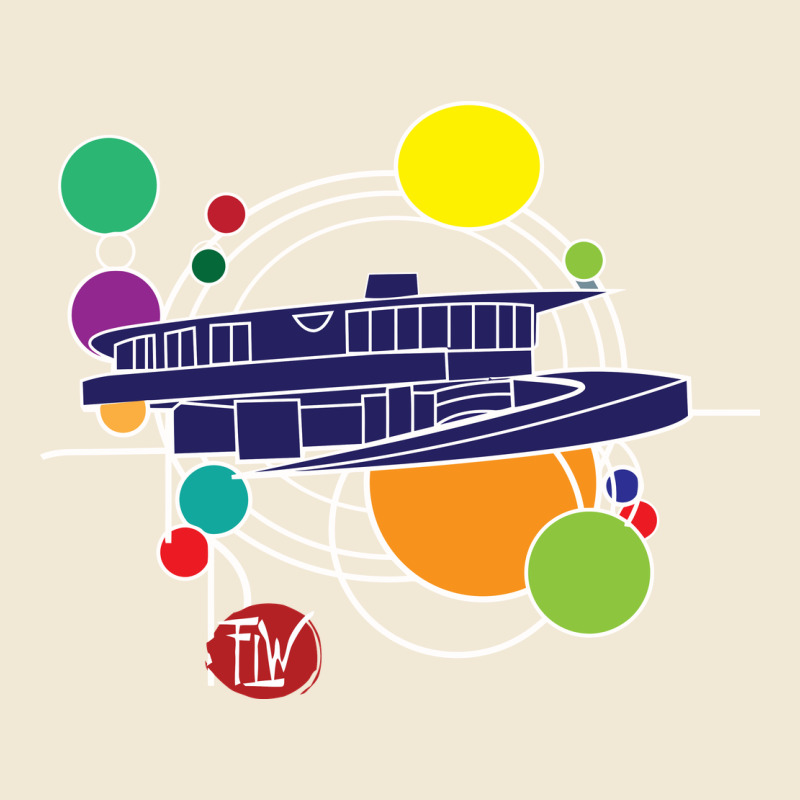 Retro Graphic Design   Frank Lloyd Wright Premium Tee by linhVisuals | Teevron