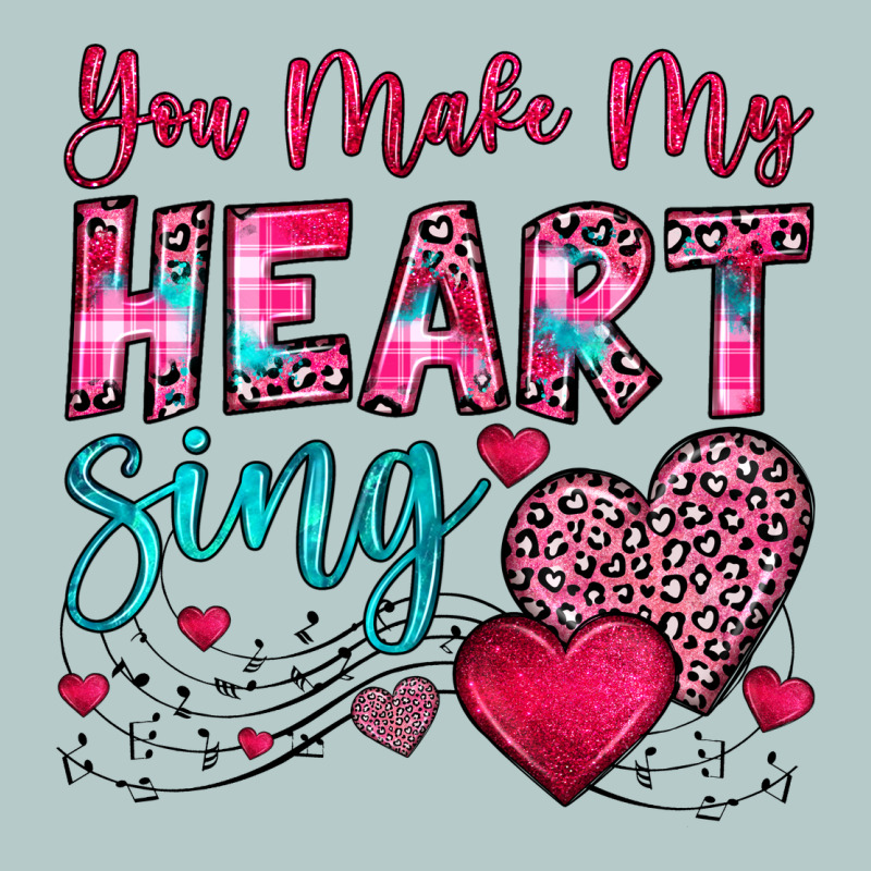 You Make My Heart Sing Heavy Core Tee by OliviaCreatesArt | Teevron