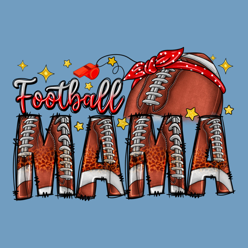 Football Mama Urban Heavy Tee by CowhideDigitalArt | Teevron