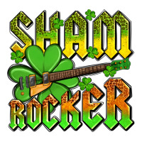 St. Patrick’s Day sham rocker with guitar | Teevron