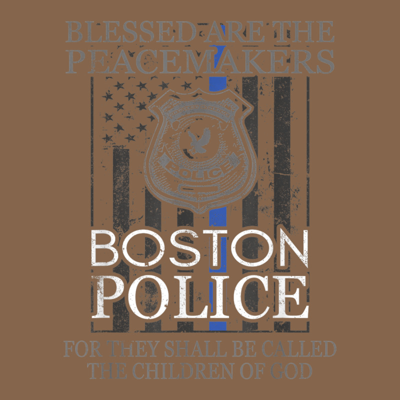 Boston Police Shirt Saint Michael Police Officer Prayer Premium Tee by linhVisuals | Teevron