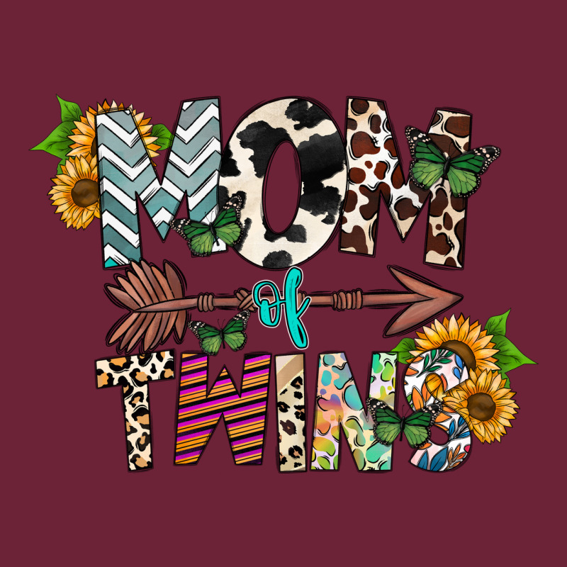 Mom Of Twins Long Sleeve Tee by CowhideDigitalArt | Teevron