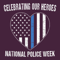 National Police Week Shirt Vintage Blue Line American Flag Premium Tee | Teevron
