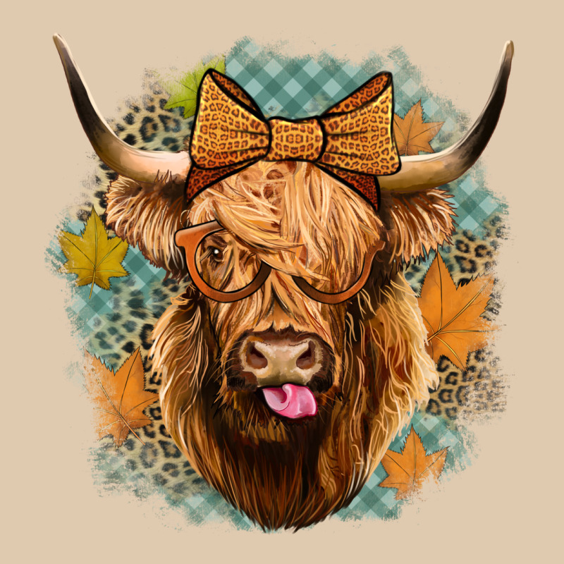 Fall Highland Cow Heavyweight Sweatshirt by Jasminsmagicworld | Teevron