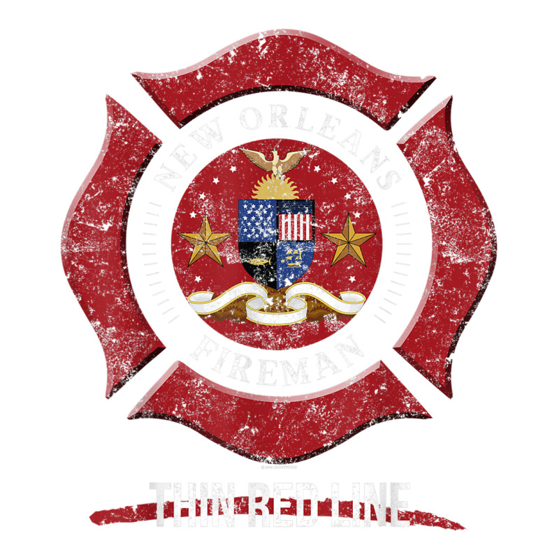 New Orleans Firefighter Shirt Firefighter Gifts Louisiana Premium Tee by linhVisuals | Teevron