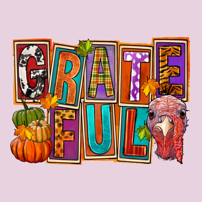 Grateful Thanksgiving Ladies Tee by FaDigitalArtStudio | Teevron