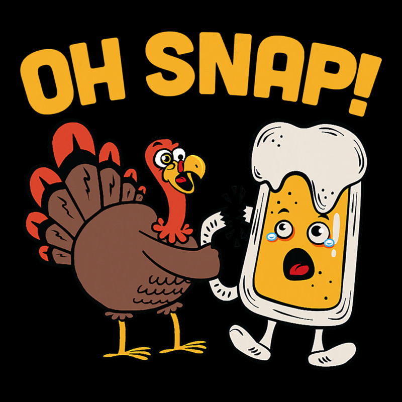 Oh Snap Thanksgiving Cute Turkey Day Premium Tee by linhVisuals | Teevron