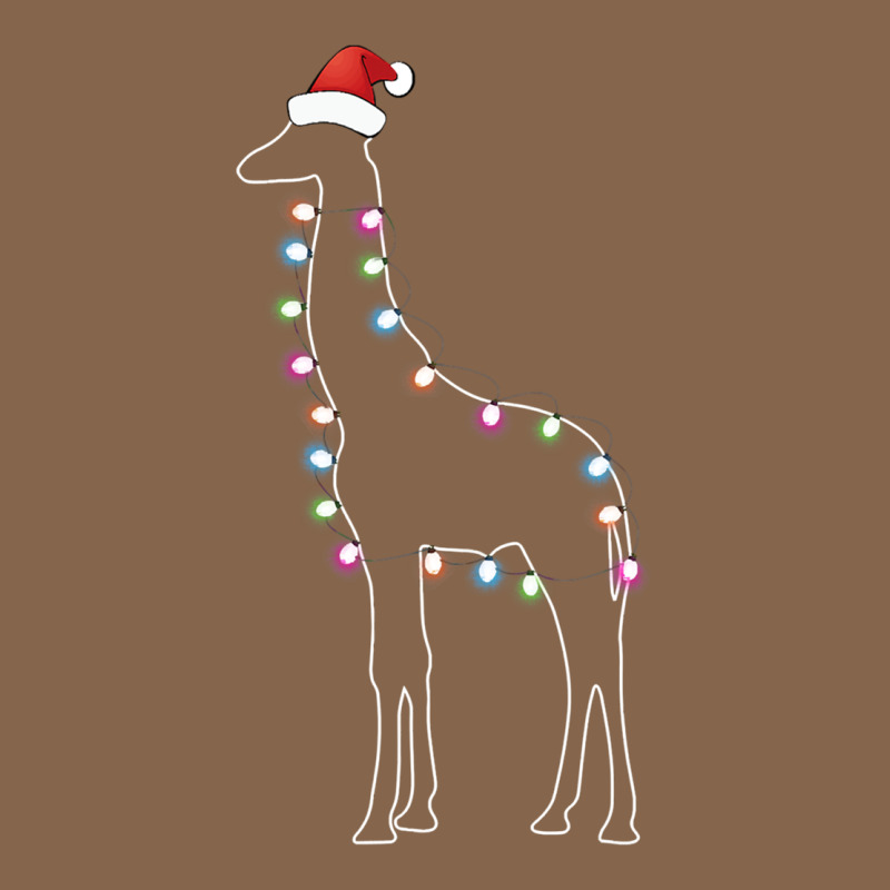 Santa Giraffe Christmas Color Led Premium Tee by linhVisuals | Teevron