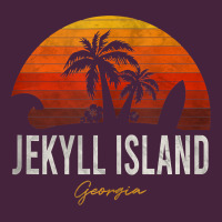 Jekyll Island Beach Georgia Ga Palms Vacation Surf Sundown Tank Top Premium Tee | Teevron