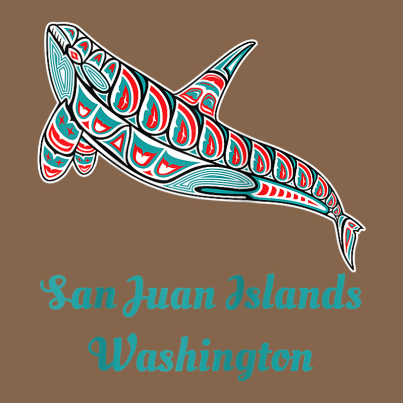 San Juan Islands Upward Orca Killer Whale Native American Raglan Baseb Premium Tee by linhVisuals | Teevron