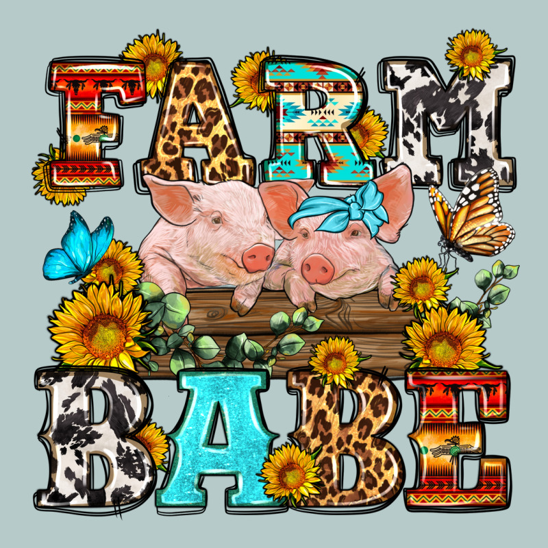 Western Farm Babe Heavy Core Tee by OliviaCreatesArt | Teevron