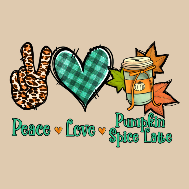 Peace Love Pumpkin Spice Latte Heavyweight Sweatshirt by Jasminsmagicworld | Teevron