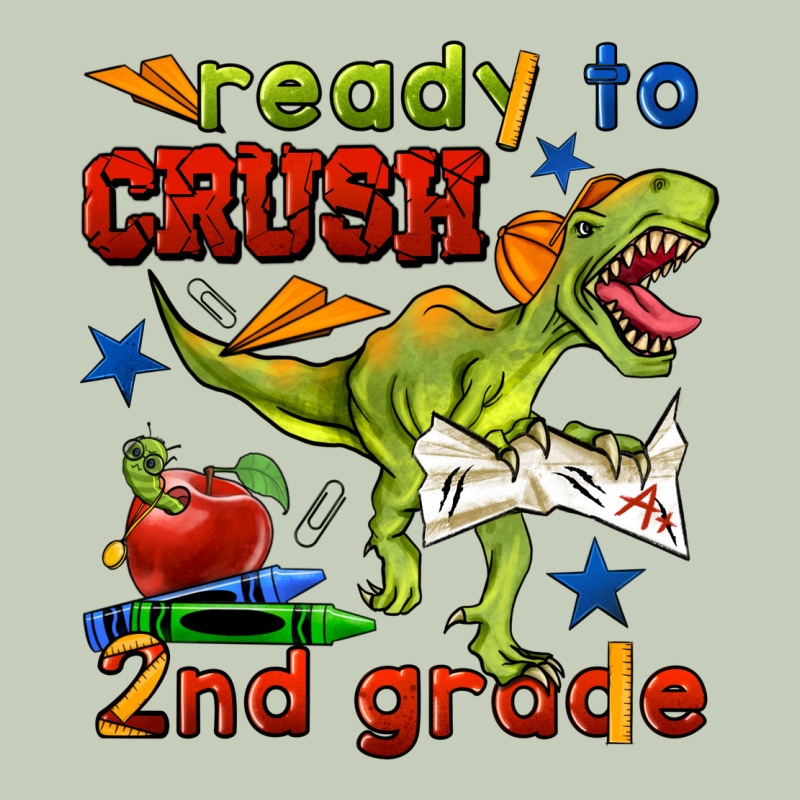 Ready To Crush 2nd Grade Ladies Tee by BundleAndBundleShop | Teevron